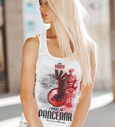 Damski tank-top CZARNE DIABŁY